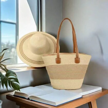 Summer Straw Bag and Hat Gift