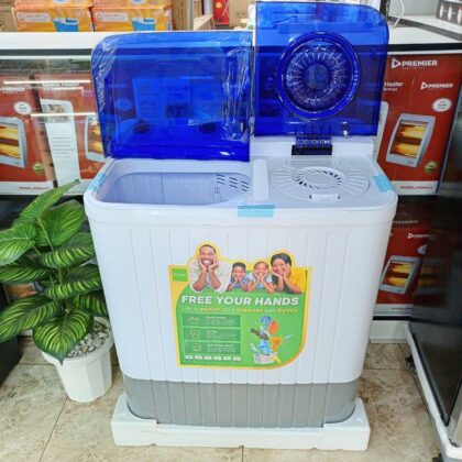 Syinix 10kgs top load twin tub washing machine