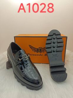 Fendi wetlook men's casual