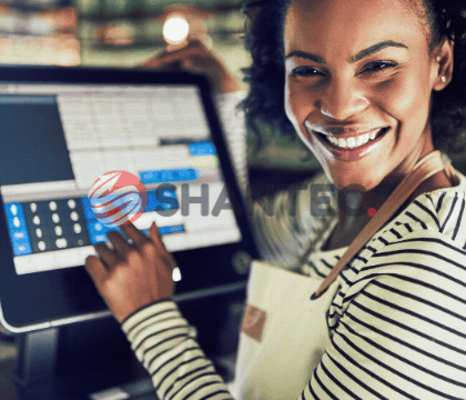 Restaurant ,Clubs Point of Sale TecPOS Software +ALL in One Touch PC + With Printer