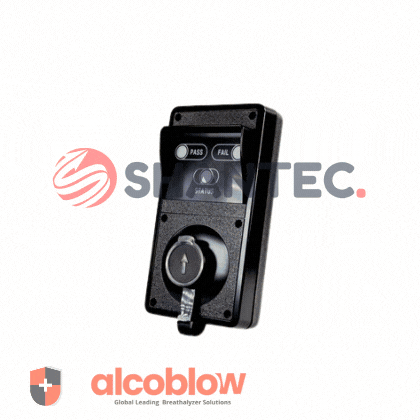 AlcoblowPro Automated No-Contact Entrance Breathalyser EBS010 on Hydraulic Bracket