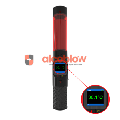 AlcoblowPro® AlcoTorch V9 Professional Breathalyzer