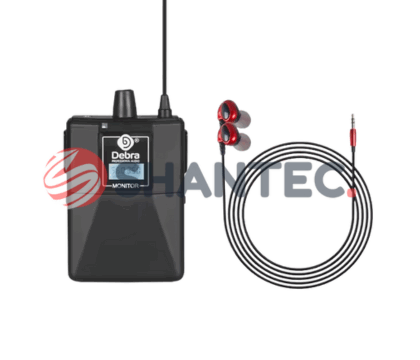 Debra Audio ER-202 Dual-Channel Wireless In-Ear Monitor System – 300ft Range