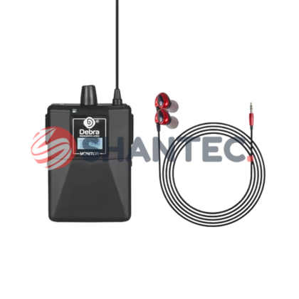 Debra Audio ER-202 Dual-Channel Wireless In-Ear Monitor System – 300ft Range