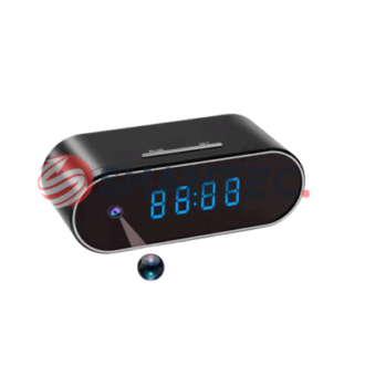 140 degree Wide Angle Smart Clock IP Spy Camera